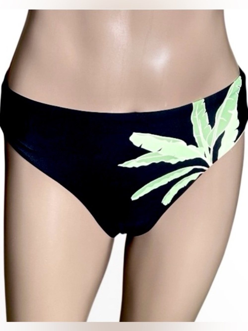 Seafolly Palm Paradise High Rise Swim Bottom Cheeky Sz: 2 (US) NWT